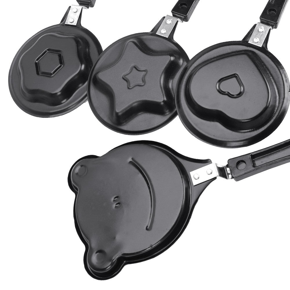 Panela Antiaderente Para Fritar Panquecas, Ovos, Omeletes, Para Café da Manhã, Utensílios de Cozinha Mini