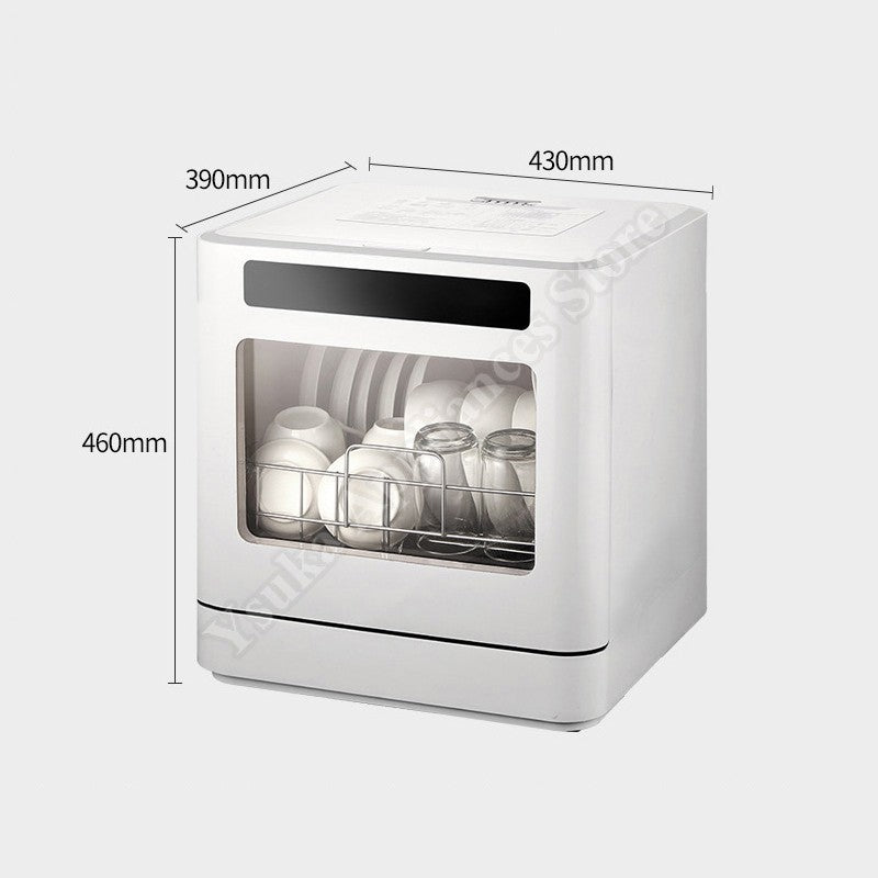 Mini Dishwasher Automatic Portable Desktop Household Intelligent High Temperature Drying Disinfection Desktop Dishwasher