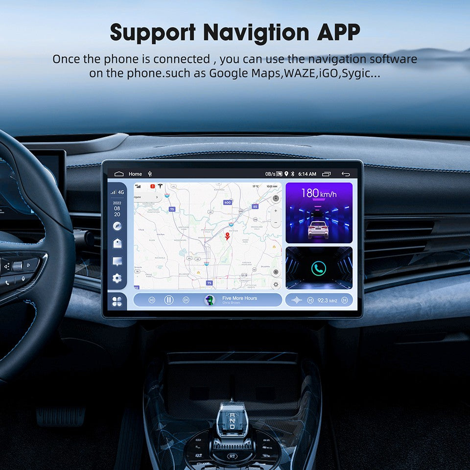 2 in 1 Wired to Wireless Carplay Android Auto Mini Box Dongle Wireless Carplay Adapter For Toyota Mazda Chevrolet Ford Hyundai