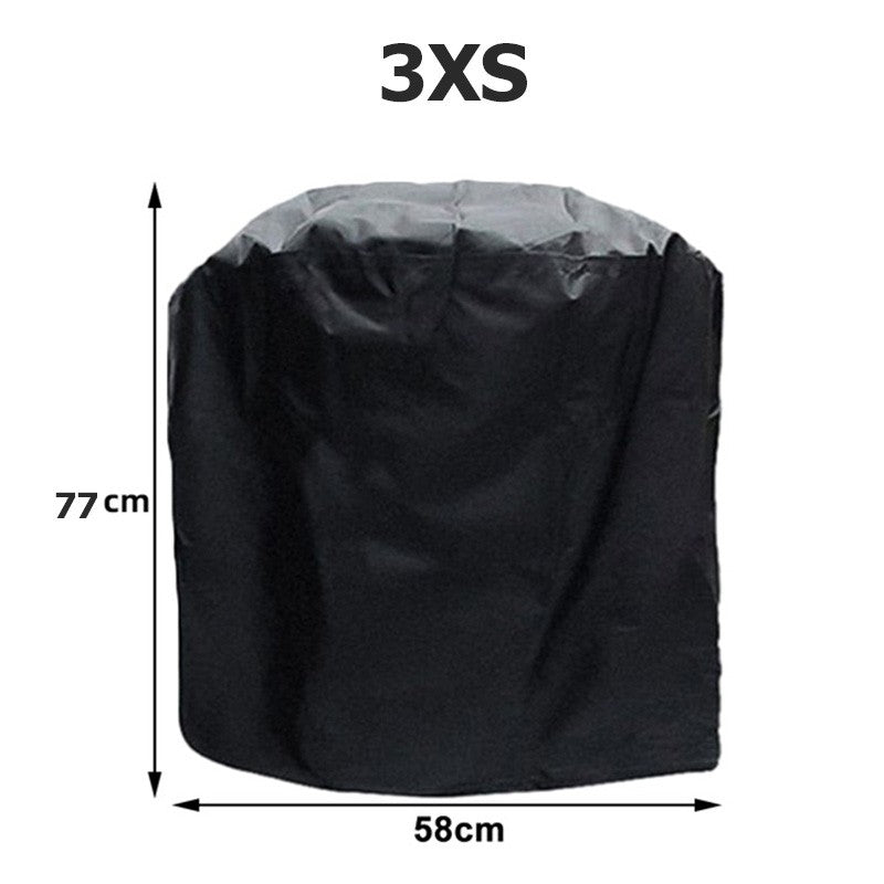 5 Size BBQ Grill Barbeque Cover Anti-Dust Waterproof Weber Heavy Duty Charbroil BBQ Cover Outdoor Rain Protective Barbecue Cover