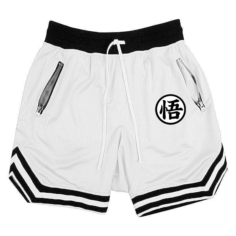 Men's Fitness Joggers Casual Breathable Short Sports Basketball Shorts Mesh Quick Dry Gym Shorts for Male Pants Summer