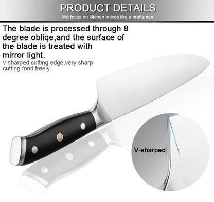 Conjunto de Facas de Cozinha XITUO Super Aço Alemão Faca do Chefe Faca Santoku Japonesa Faca Utilitária Cutelo Faca de Fatiar Descascar Nova Ferramenta de Culinária