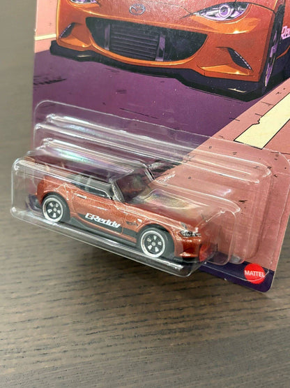 Nova Série Hot Wheels Silver Compact Kings Modelos de Carros Colecionáveis em Escala 1:64 Ford Honda Civic Subaru WRX Mazda Nissan de Liga Leve