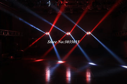 2pcs/lot 8x3W Mini Led Spider Light Sound Mode LED Moving Head Lights led Beam Stage Dj Bars Party DMX512 disco lighting