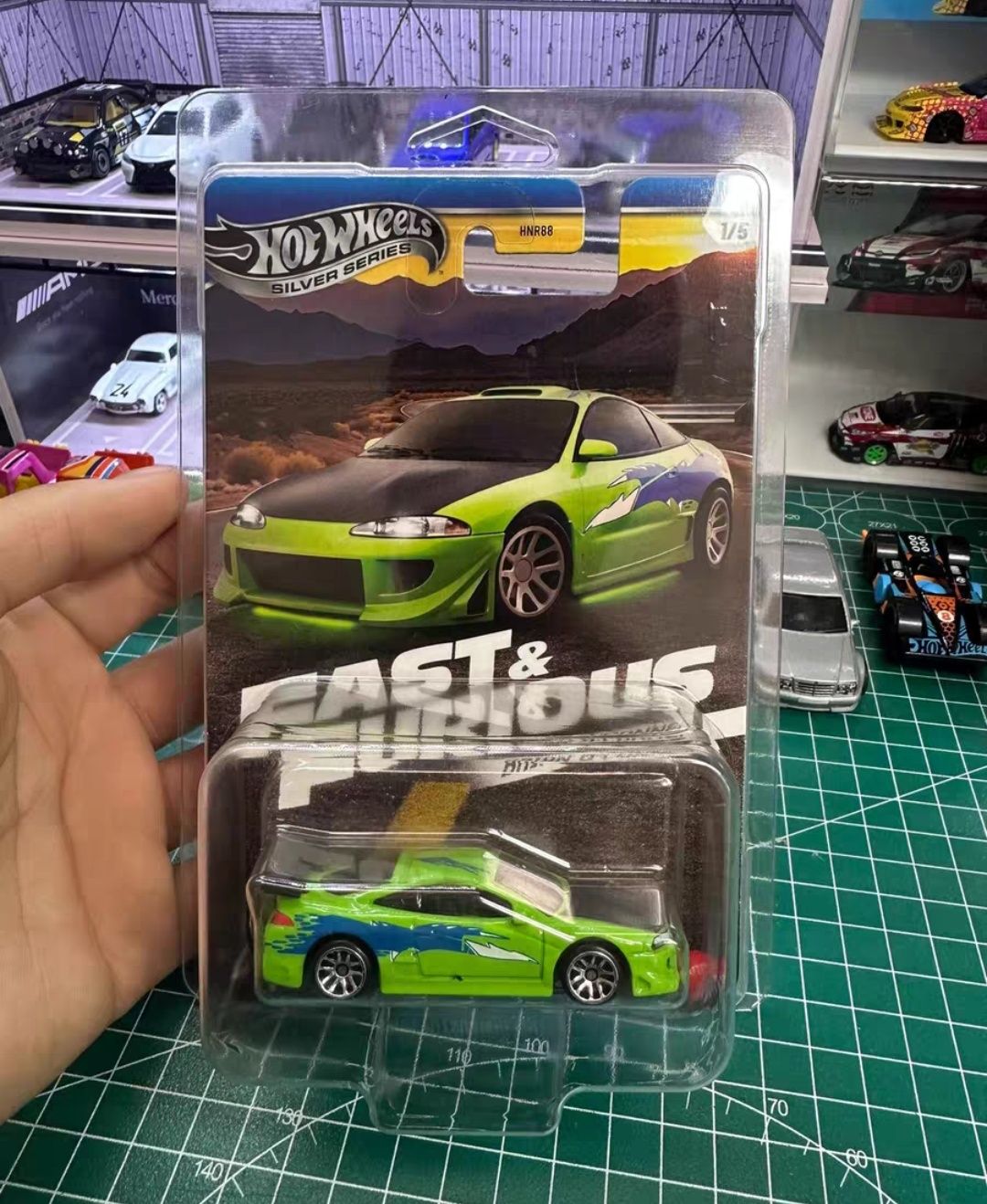 Hot Wheels Velozes e Furiosos Hnr88 Series Liga Modelo de Carro 1/64 Toyota Subaru Mitsubishi Simulação Carros Modelo Brinquedo Presente de Aniversário Menino