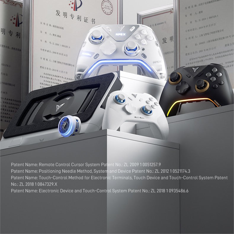 Flydigi Vader 5 Pro Game Controller Gamepad Athletic Elite Handle Wireless Gaming Controllers With Hall Rocker For PC IOS NS