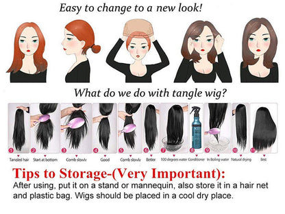 Short Straight White Bun Clip Synthetic Wig Middle Part Anime Game Cosplay Wig Heat Resistant for Daily Party