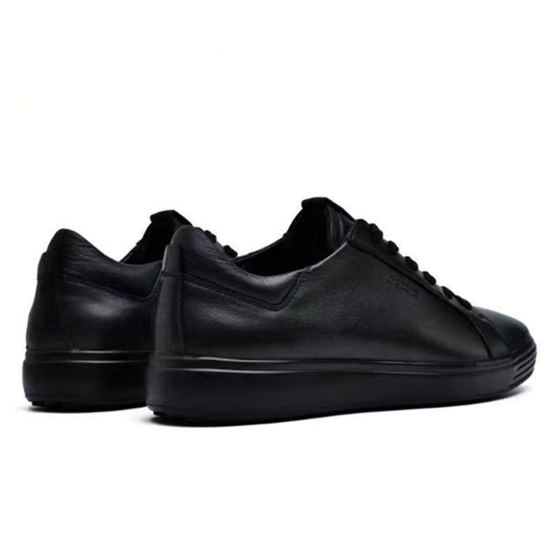 Men Sneakers Casual Shoes Men Flats Zapatillas Hombre Lightweight Genuine leather Breathable Shoes Men Black Sports Board Shoes