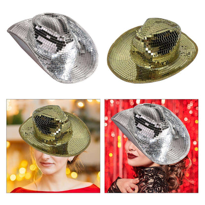 Cowboy Hat Wide Brim Cap Stylish Versatile Casual Gentleman Jazz Hat Sunhat for