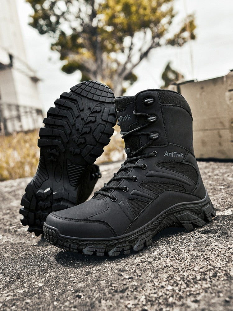 Botas de Caminhada Masculinas de Cano Alto, Casuais, Confortáveis e Quentes