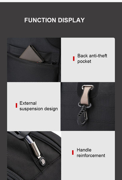 Waterproof Men's Backpack 17/20 Inch Laptop Backpacks School Travel Bag Swiss-style Large Capacity Business bagpack Male Mochila