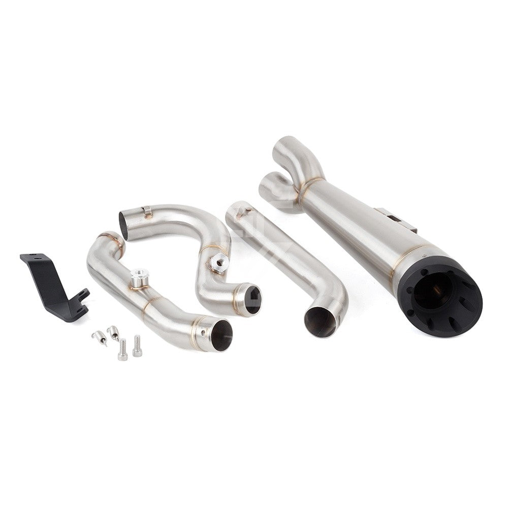 For Harley Dyna Super Glide Custom FXDC 2007-2014 FXD / EFI FXDI / Custom FXDC Motorcycle Exhaust Muffler With Header Link Pipe