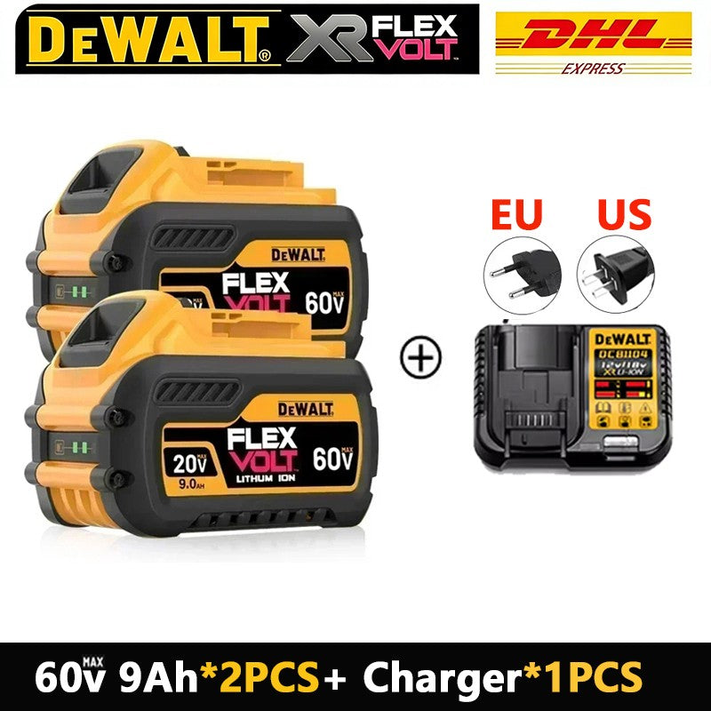 Bateria Dewalt 20V 100% Genuína, Bateria Recarregável de Íon de Lítio 2AH 5AH 6AH, Bateria de Substituição para Ferramentas Elétricas Dewalt DCB200