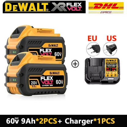 Bateria Dewalt 20V 100% Genuína, Bateria Recarregável de Íon de Lítio 2AH 5AH 6AH, Bateria de Substituição para Ferramentas Elétricas Dewalt DCB200