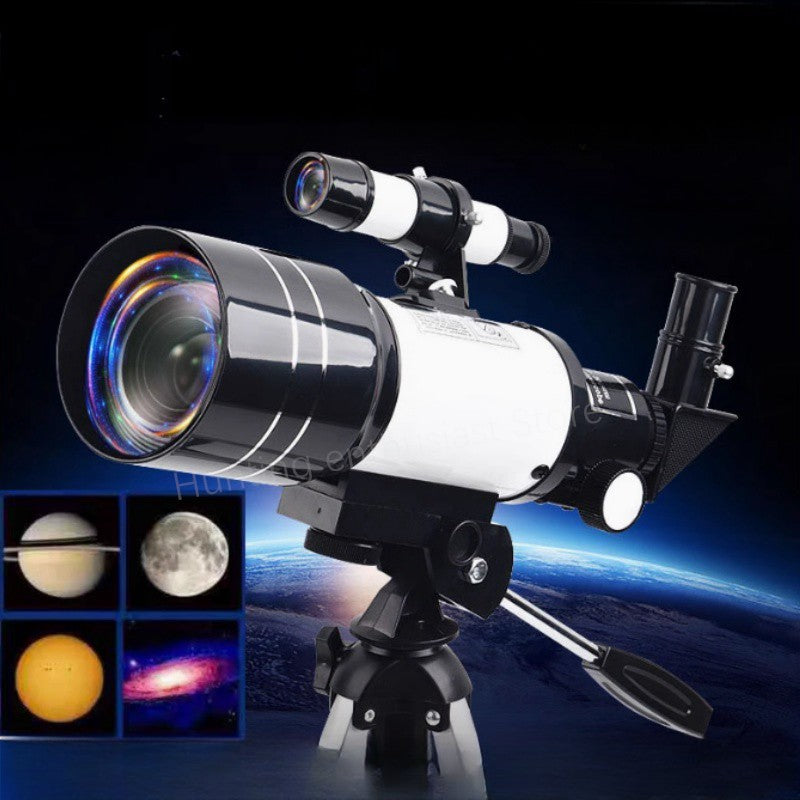 Telescópio Astronômico de Alta Ampliação e Observação Lunar Profissional Infantil de Alta Potência e Alta Definição para Uso Externo