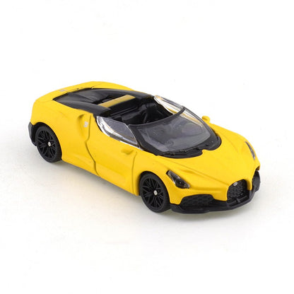 TSC 1:64 Bugatti Mistral Carro Esportivo Simulação Modelo em Miniatura de Liga Fundida Pequeno Carro de Coleção Ornamento Menino