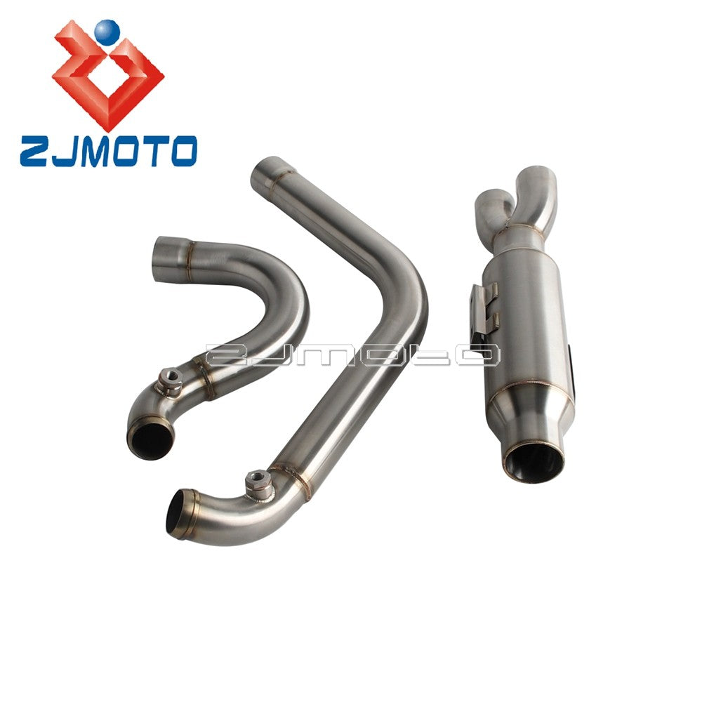 For Harley M8 Touring Electra Glide Road King Street Glide Road Glide 2017-2025 Motorcycle Complete Exhaust Muffler Escape Pipe