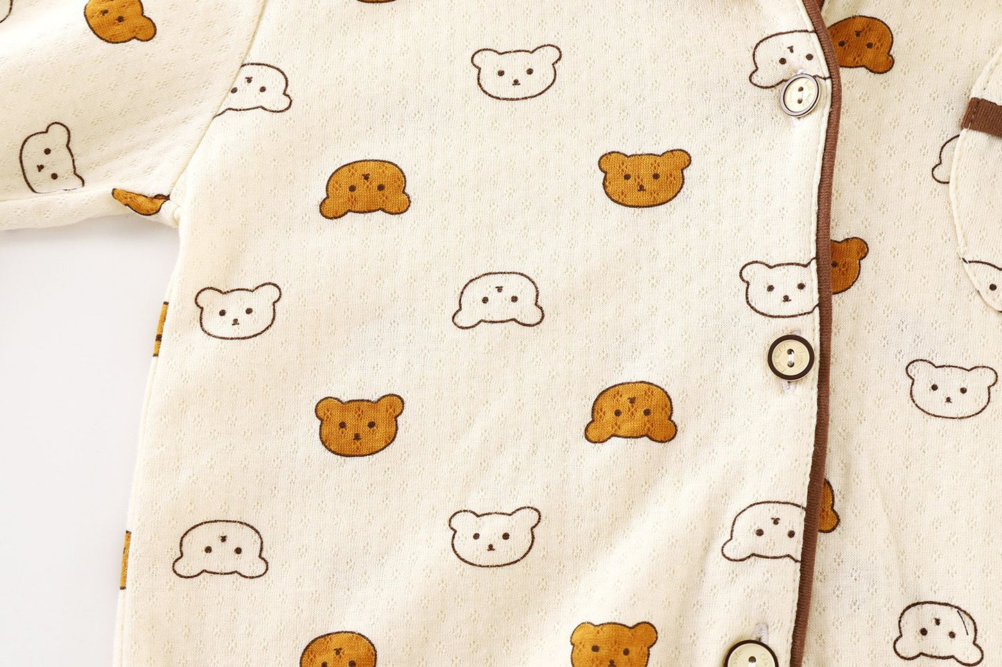 Kids Spring Summer Pajamas Set Cute Cartoon Print Long Sleeve Lapel Soft Sleepwear for Boys Girls Baby Casual Loose Loungewear