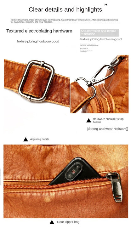 Black Y2k Women Shoulder Bag Vintage Punk Goth Fashion Designer Pu Leather Tote Bag Large Capacity Rivet Motorcycle Handbag