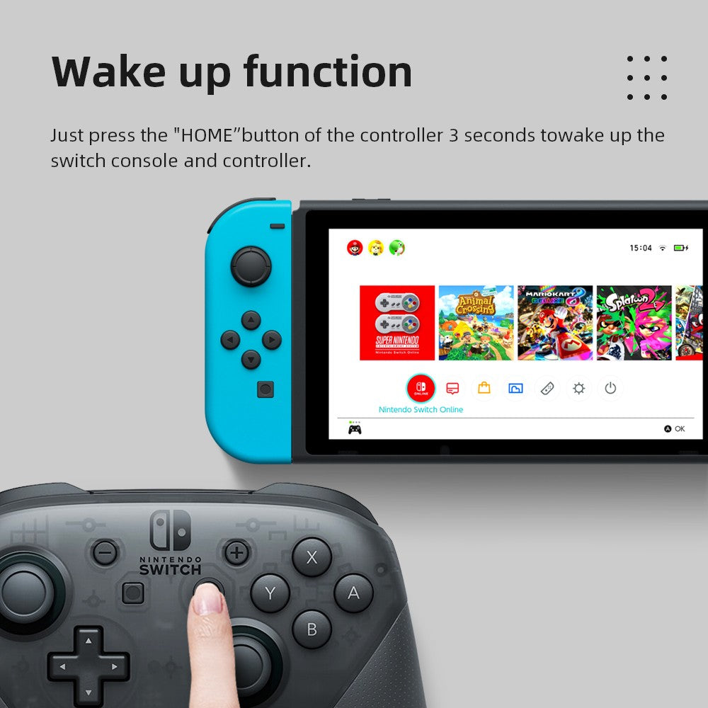 Nintendo Switch Pro Controller Bluetooth 3.0 and Build in NFC Wireless Game Controller motion controls HD rumble Amiibo