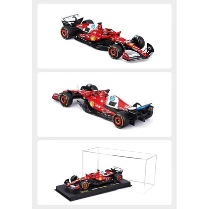 In Stock New 2025 Bburago F1 1:43 Ferrari Sf25 #44 #16 Alloy Miniature Diecast Model Formula Racing Toy F1 Car Ornament Gift