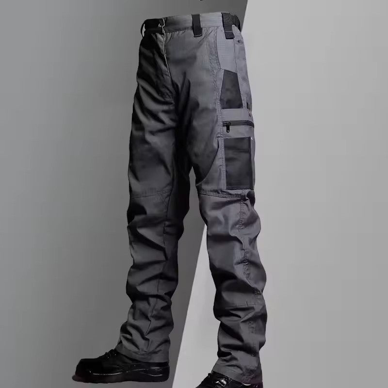Tactical Waterproof Sets Men Wear Resistant Combat Training Suit Outdoor Multi-pocket Uniform Airsoft Camping Hiking Tracksuit