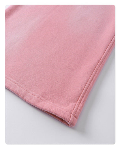 Autumn and winter 2024 new splash ink white spray-dyed loose plus velvet joggers