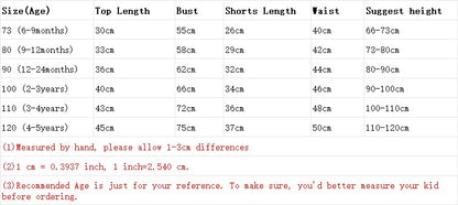 Kids Clothes Set Baby Boy/Girl T-Shirt + Shorts Summer Clothing Cotton Cartoon Casual Boys Tracksuit Children Baby Clothes Set