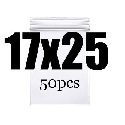 Clear Thick Zip Lock Ziplock Storage Bags Heavy-Duty Transparent Plastic Zip Package Small Jewelry Packing Reclosable Poly Pouch