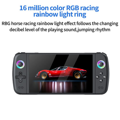 M27 Portable Pocket Retro Handheld Video Game Console 1024*600 Display 7.0 Inch Screen Gaming ?Support LINUX Emelec 64G/128G