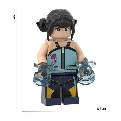 Novo brinquedo de boneca Kpop Demon Hunters Boy Band Girl Group Boneco de ação modelo de montagem Banda Combinada Boneca DIY Brinquedo de festa infantil