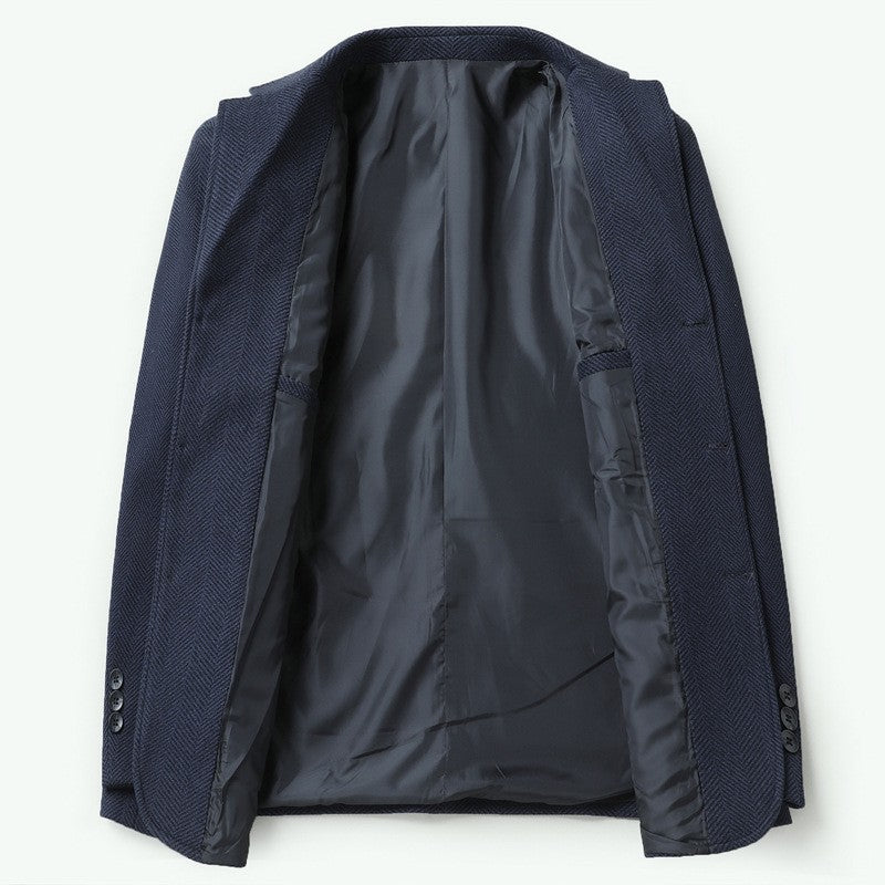 New Autumn Men Solid Business Casual Blazers Jackets Fit Suits Coats High Quality Male Blazers Coats Men's Clothing Size 4XL