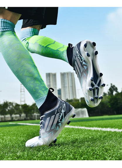 Professional Men Soccer Boots Outdoor Lawn Training Sneakers Cleats Men's Soccer Boots TF/FG Youth Soccer Field Futsal Sneakers