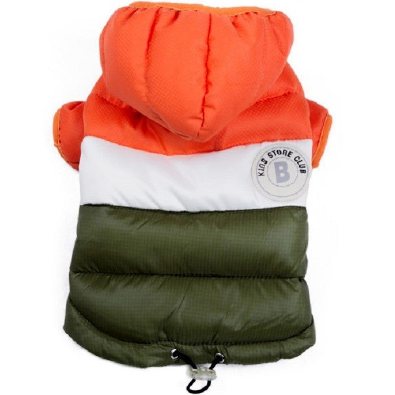 Casaco Acolchoado de Inverno para Cães, Jaqueta de Cachorro Quente e Macia, Roupas Fashion para Filhotes, Casaco Fofo para Gatos, Roupas para Pets, Roupas para Bulldog Francês