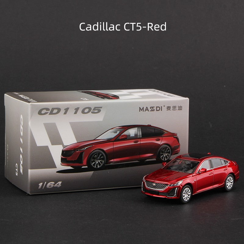 Massdi 1:64 Cadillac Escalade Carro Modelo CT5 CT6 Liga Miniatura Veículos Diecast Coleção de Brinquedos