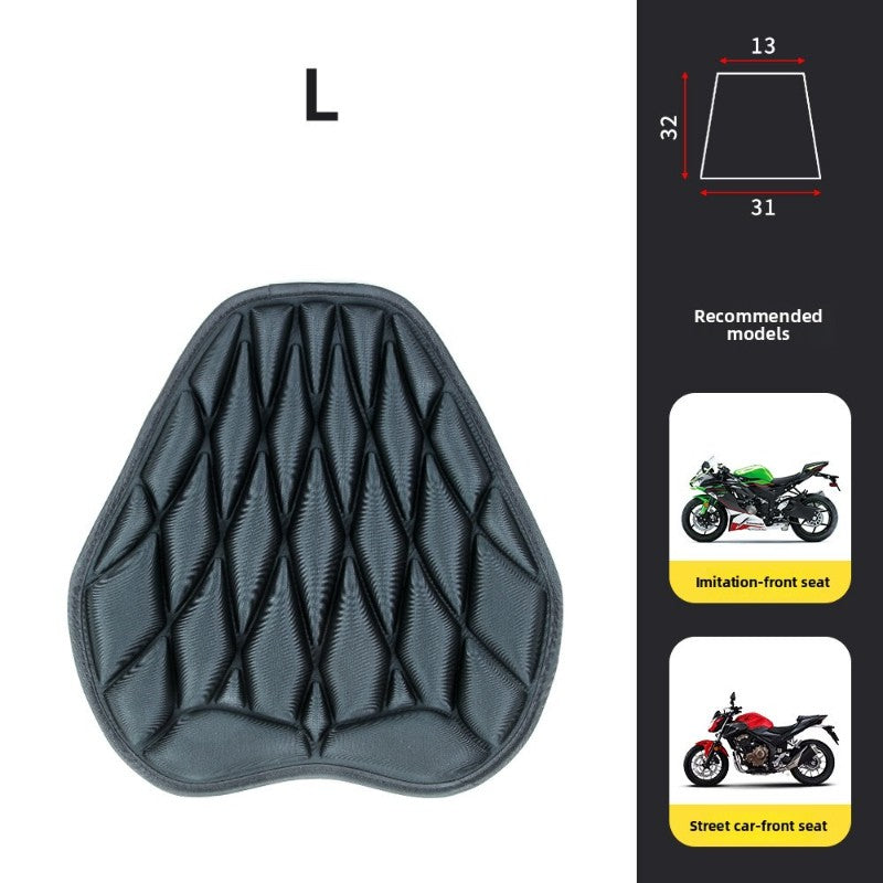 Capa de Assento para Motocicleta 3D Conforto Air Seat Capa de Almofada EVA Impermeável UV Resistente ao Calor Universal para e-bike scooter motocicleta