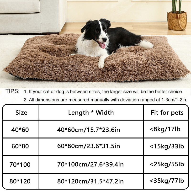 Casa com Cama Macia para Cachorros, Pelúcia Longa e Macia, Melhor Cama para Cães, Cesto para Cães, Produtos para Animais de Estimação, Almofada para Gatos, Tapete para Gatos, Sofá para Dormir de Animais.