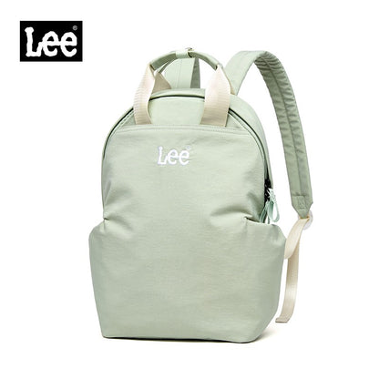Mochila Feminina LEE Leve Casual para Viagem, Simples, Impermeável, para Deslocamento, Mochila para Notebook, Bolsa Escolar para Estudante Universitária