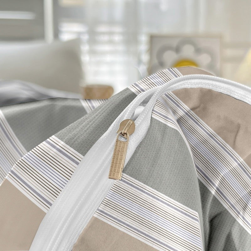 3pcs Printing Brushed Bedding Set, Duvet Cover Pillowcase Set, Skin Friendly Breathable Duvet Cover Pillowcases ?Without Sheet?