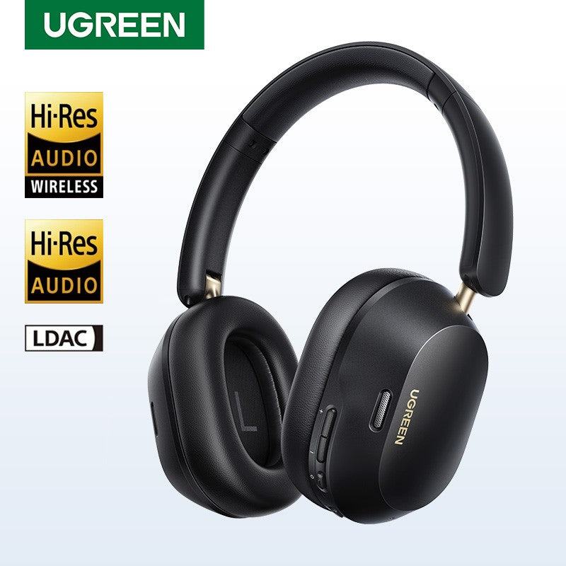 Fones de ouvido Bluetooth sem fio UGREEN Max5c ANC com cancelamento de ruído ativo de 43dB, Hi-Res LDAC, 75H de áudio espacial