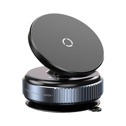 Magnetic Vacuum Car Mount Phone Holder Vacuum Suction Cup Car Phone Stand Universal GPS Navigation Stand for Car Smooth Surfaces
