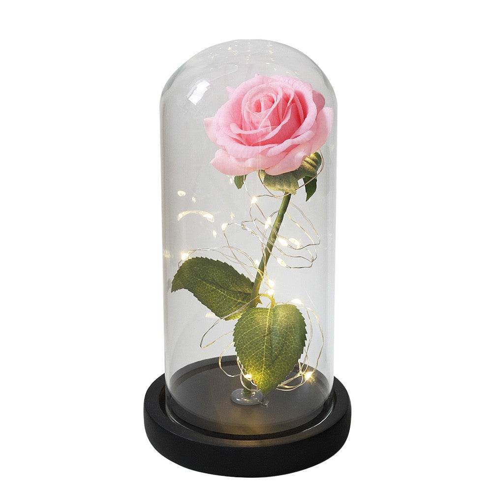 2026 Drop shipping Galaxy Rose Artificial Flowers Beauty and the Beast Rose Wedding Decor Creative Valentine's Day Mother's Gift