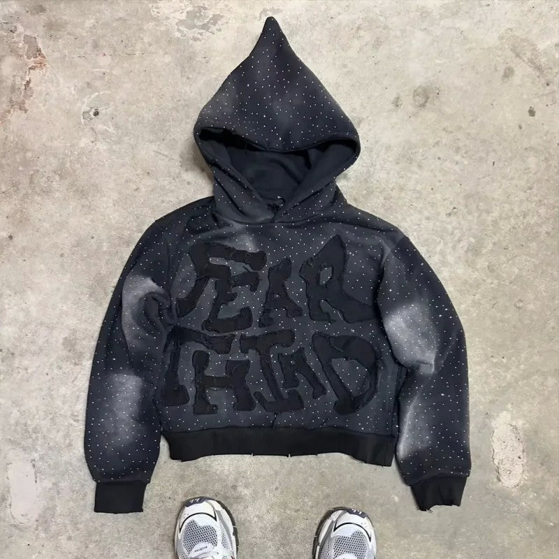 Affliction Jackets New Hip Hop Skull Embroidery Harajuku Fashion Pu Leather Men Jacket Long Sleeve Zipper Jacket Coat Streetwear