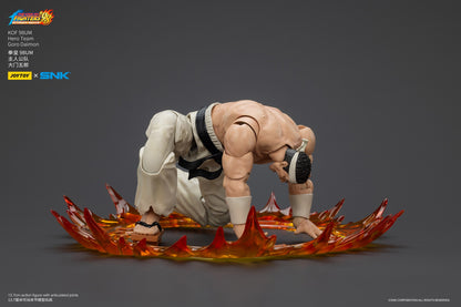 1/18 JOYTOY Action Figure SNK KOF 98UM Hero Team Kyo Kusanagi Goro Daimon Benimaru Nikaido Anime Model Toy