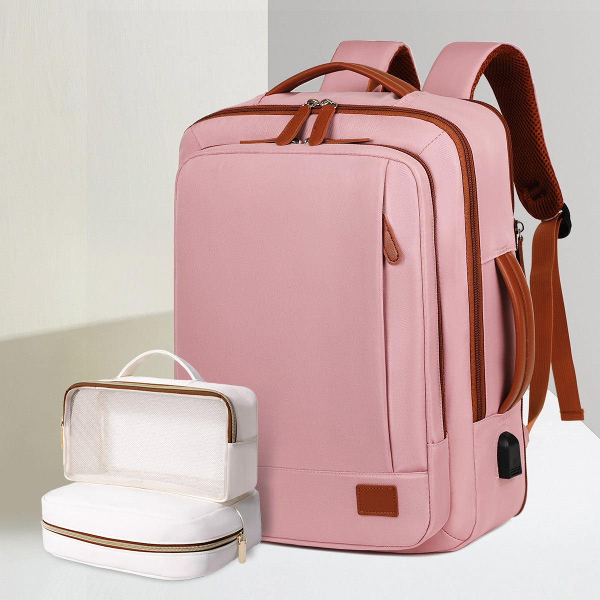 The New Unisex Backpack for Short-Distance Business Trips, Lightweight Travel Bag, Computer School Bag Storage Bag Combination