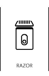 Kemei KM-1550 Professional Hair Clipper for Men LED Display Low Noise Cordless USB Interface Hair Cutting Machine Hair Trimmer