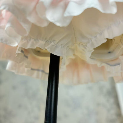 Sweet Kawaii Lolita Style Princess Vintage Cake Skirt Women Cute Lace Ruffles Party Mini Skirts Harajuku Y2k Faldas Mujer