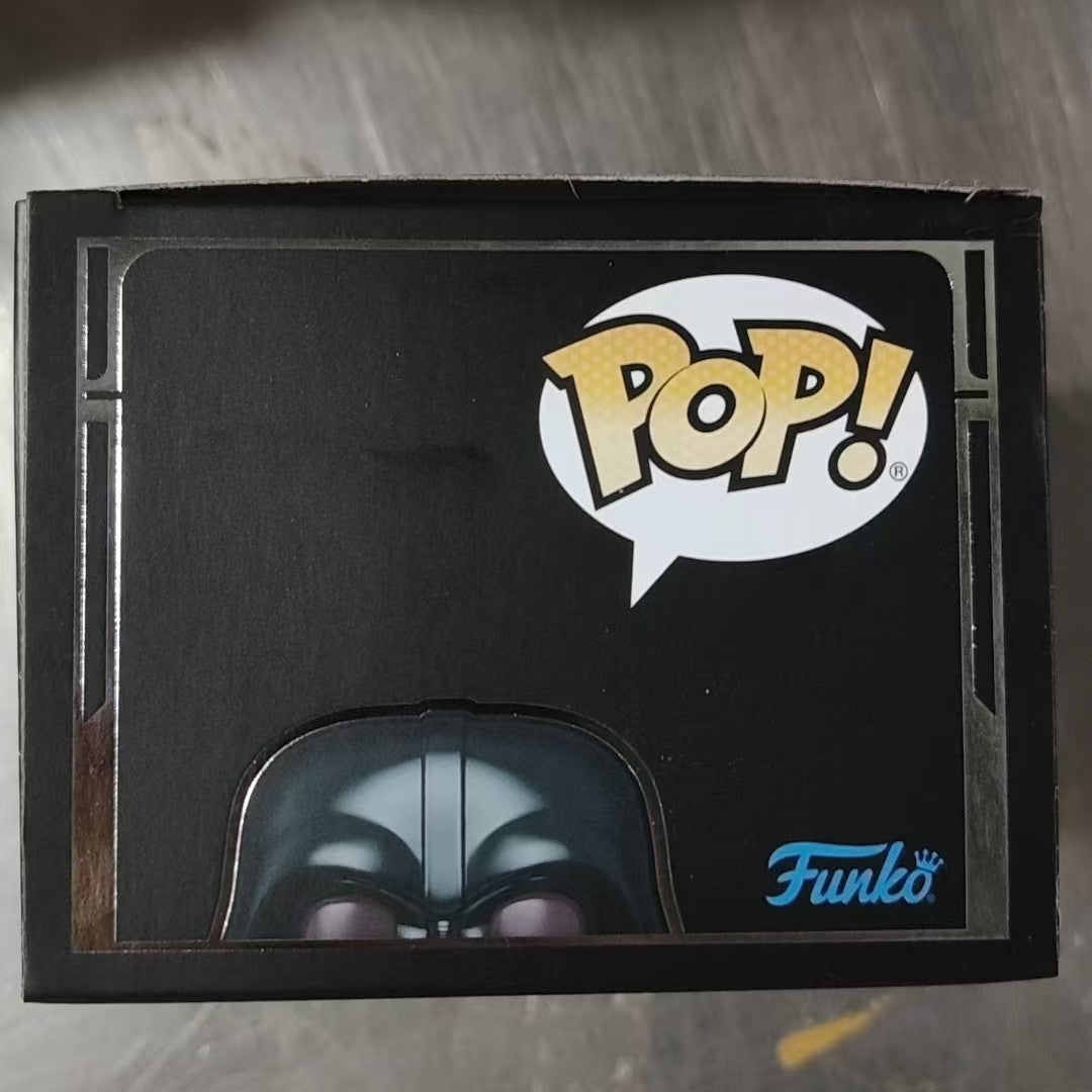 Star Wars Ahsoka with Lightsaber Darth Vader Figure Lights and Sounds FUNKO POP Collectible Limited Edition Figurine Toy Gift