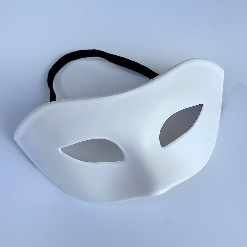 Metal Half-Face Jazz Mask for Men & Women, Thickened Party Costume Accessory, Perfect for Halloween Cosplay Events