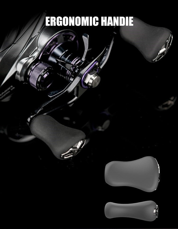 Haibo 25/23 NEW ARISE AIR/ELITE AMC+ Carretilha De Pesca Baitcasting Manivela De Fibra De Carbono 11B+1RB Long Casting